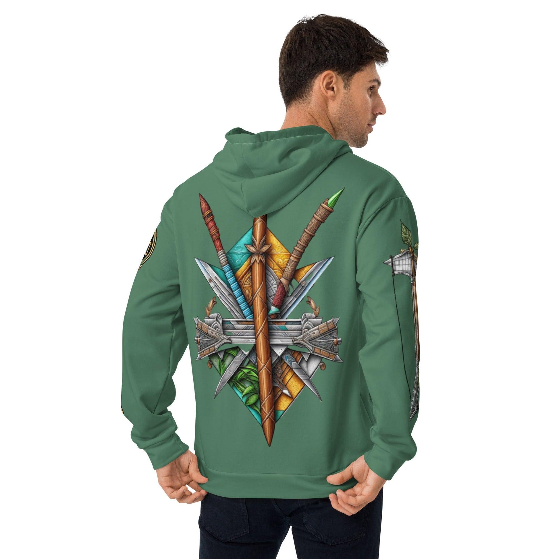 EYNA Emporium - "I Roll to Tame the Squirrel" Unisex Hoodie - Ranger