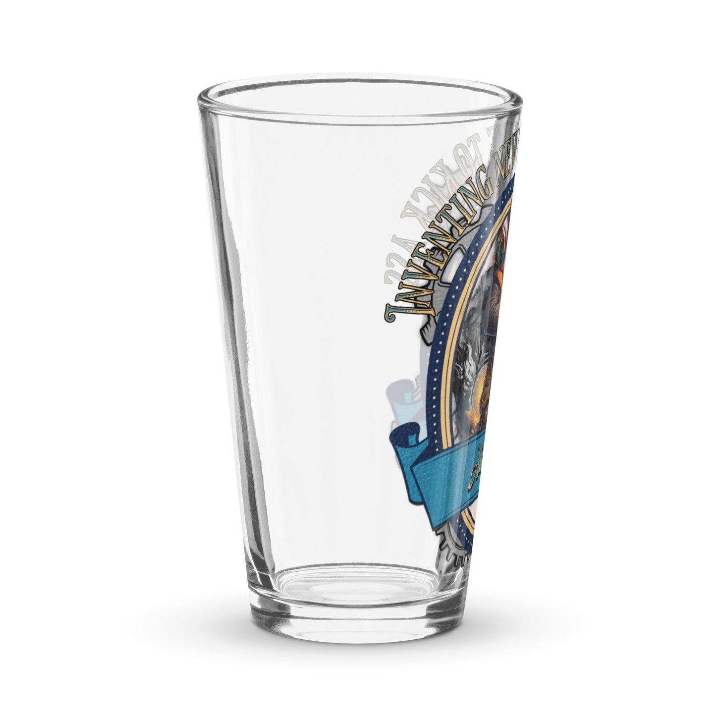 EYNA Emporium - "Inventing New Ways to Kick Ass" Shaker Pint Glass - Artificer