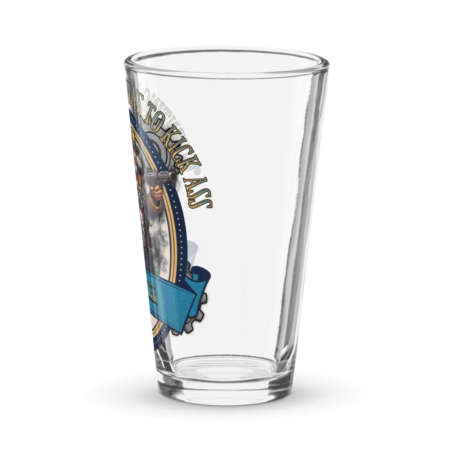 EYNA Emporium - "Inventing New Ways to Kick Ass" Shaker Pint Glass - Artificer