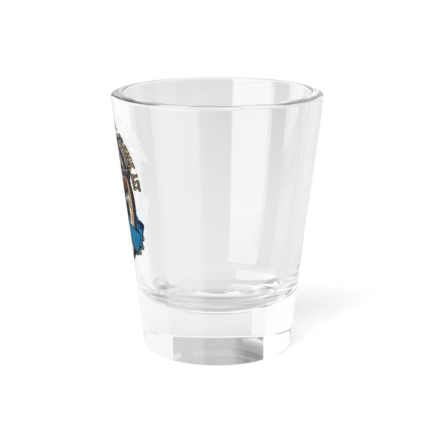 EYNA Emporium - "Inventing New Ways to Kick Ass" Shot Glass - Artificer