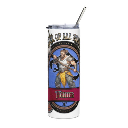 EYNA Emporium - "Jack of All Trades" Fighter Stainless Steel Tumbler