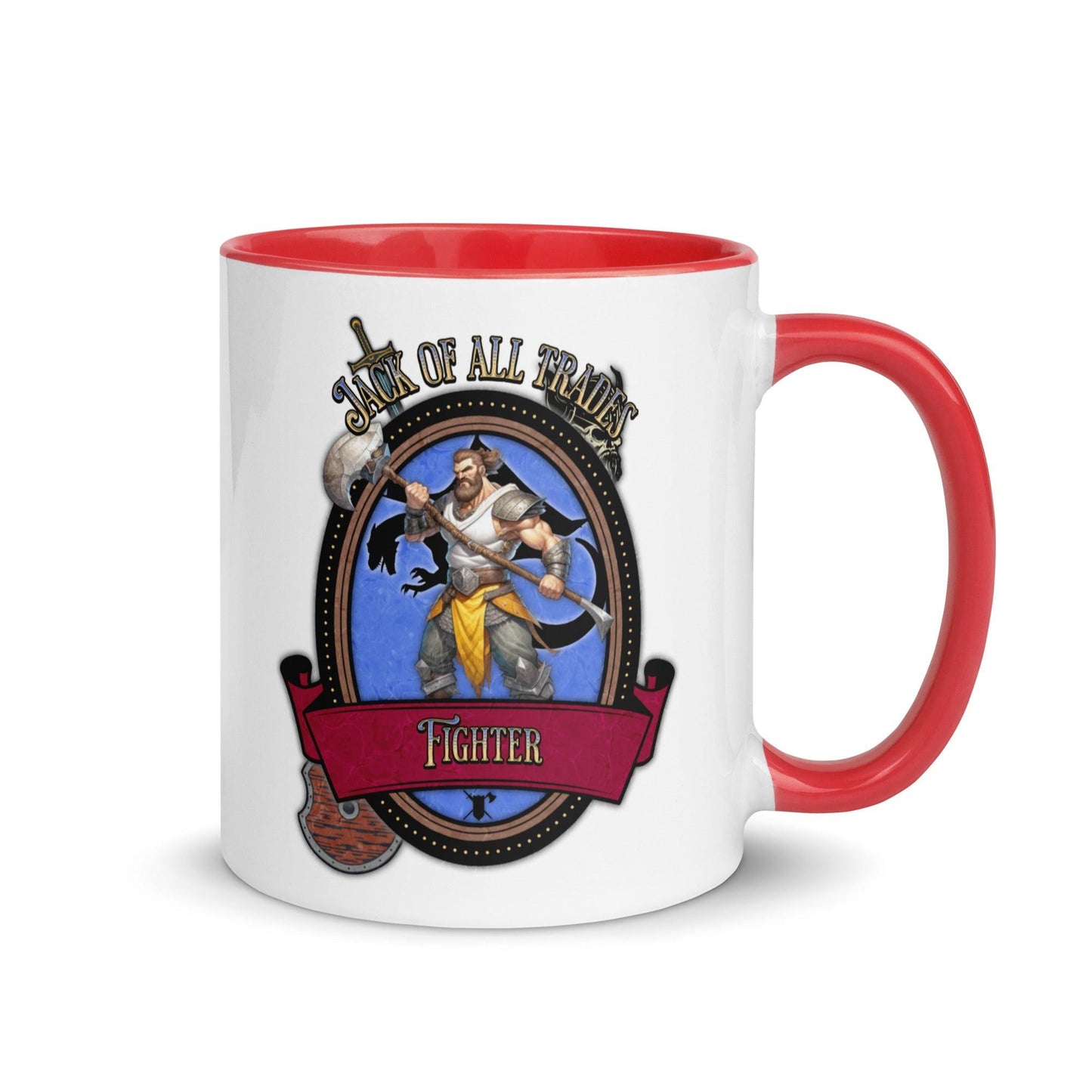 EYNA Emporium - "Jack of All Trades" Fighter Two-Toned Color Mug