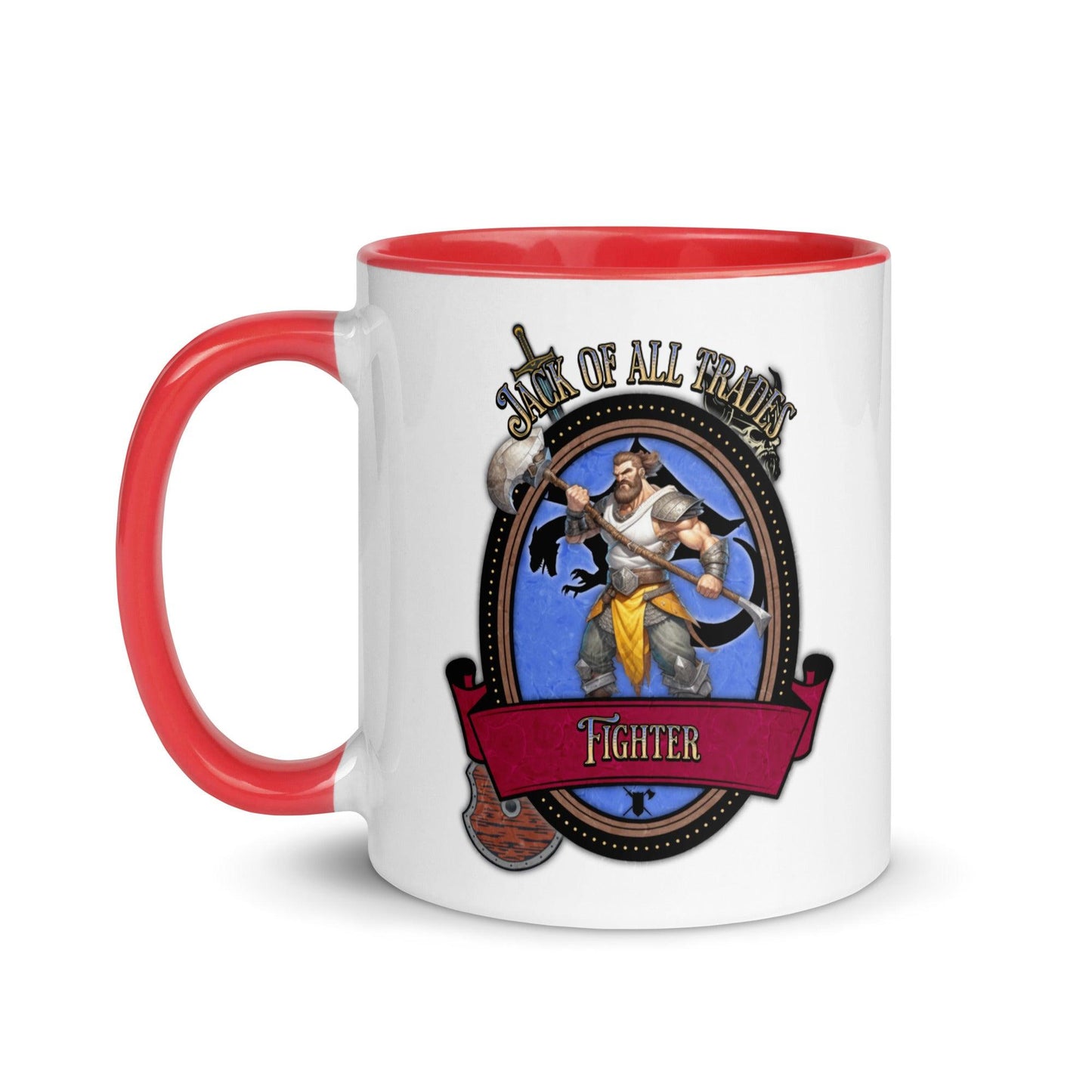 EYNA Emporium - "Jack of All Trades" Fighter Two-Toned Color Mug