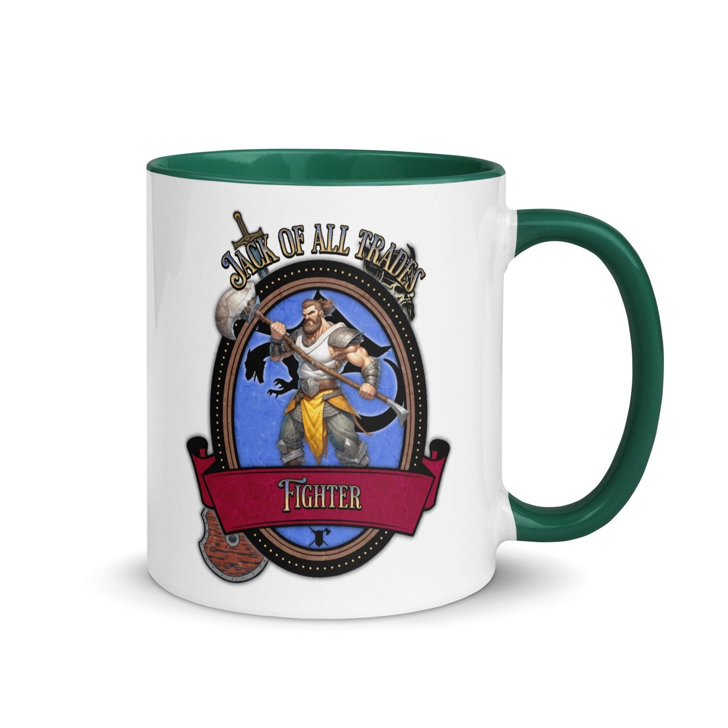 EYNA Emporium - "Jack of All Trades" Fighter Two-Toned Color Mug