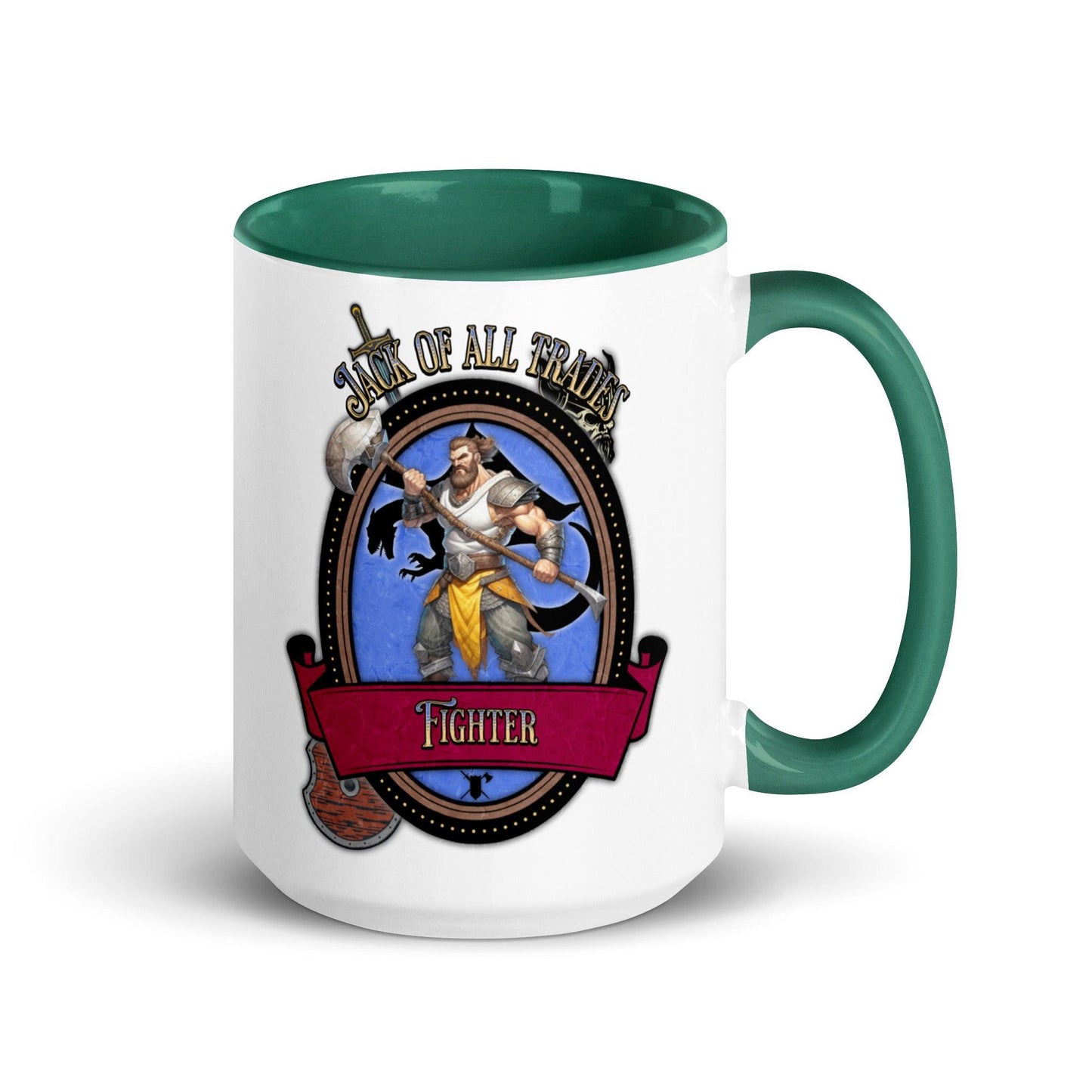 EYNA Emporium - "Jack of All Trades" Fighter Two-Toned Color Mug