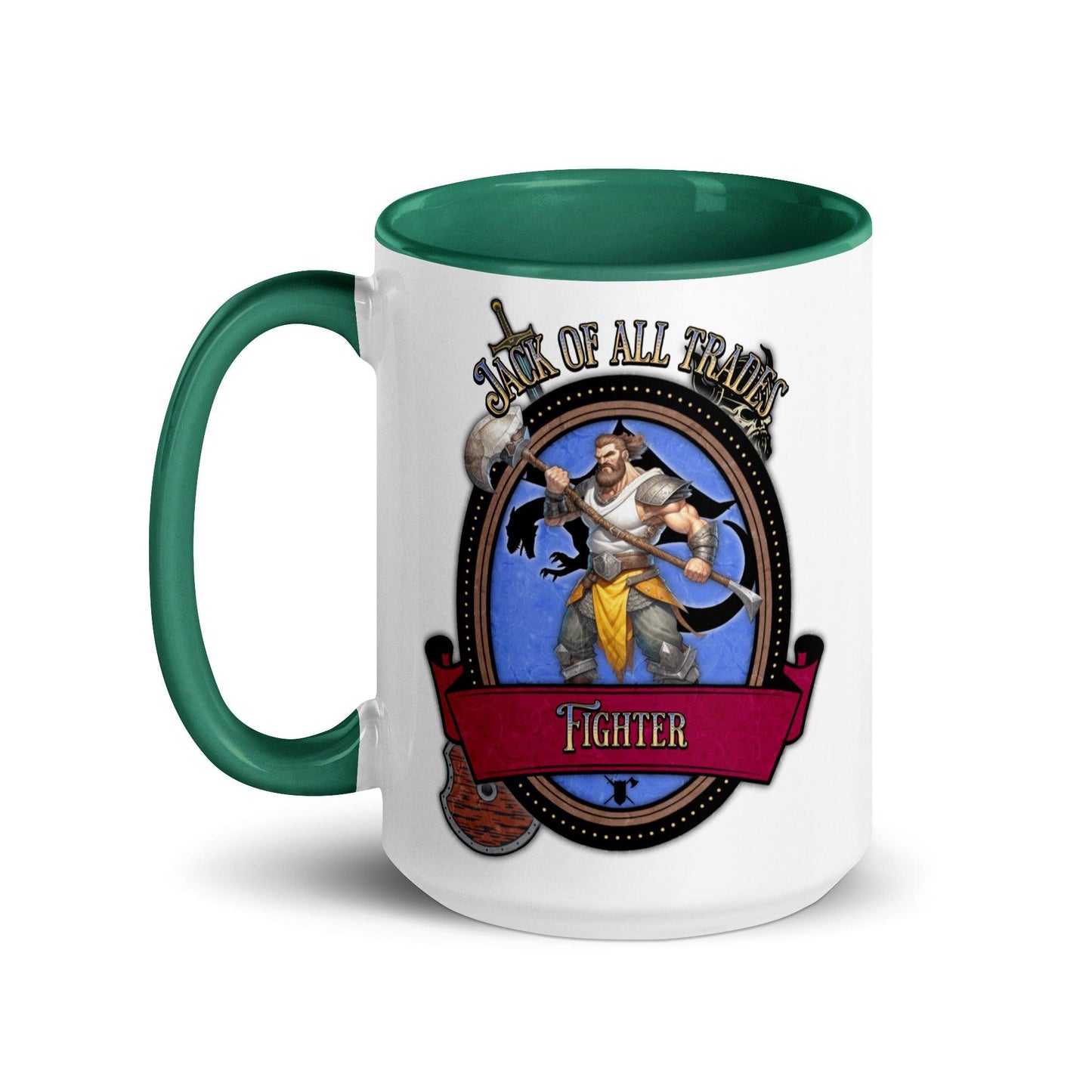 EYNA Emporium - "Jack of All Trades" Fighter Two-Toned Color Mug