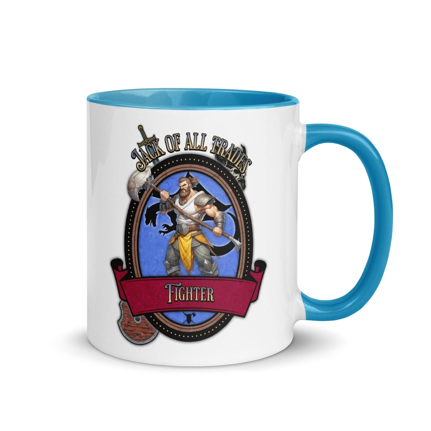 EYNA Emporium - "Jack of All Trades" Fighter Two-Toned Color Mug