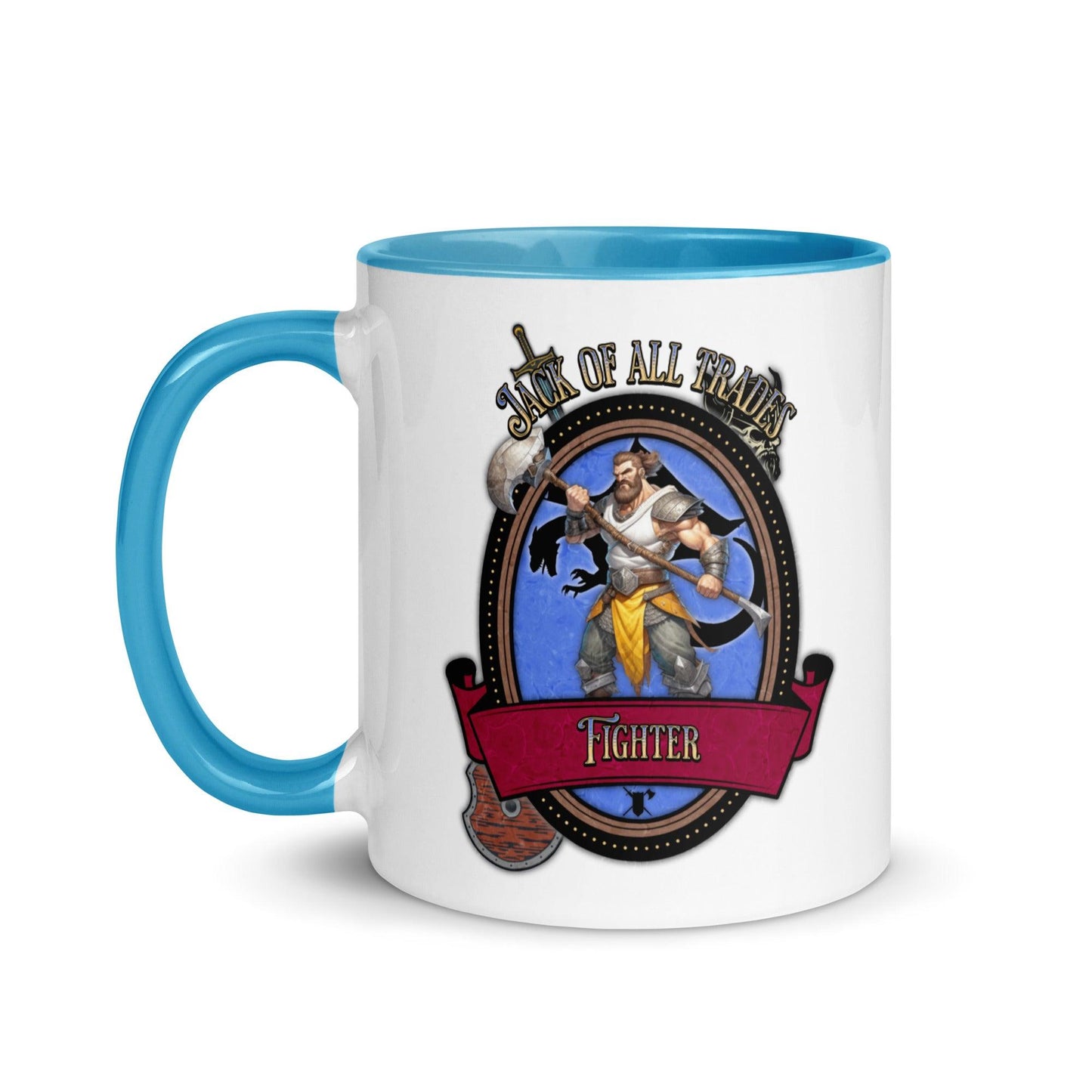 EYNA Emporium - "Jack of All Trades" Fighter Two-Toned Color Mug