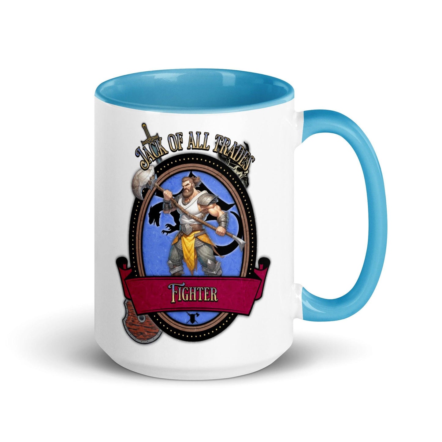 EYNA Emporium - "Jack of All Trades" Fighter Two-Toned Color Mug