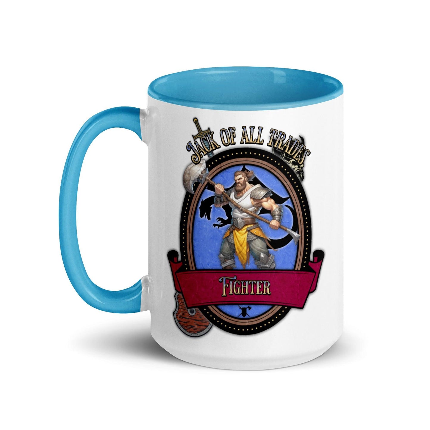 EYNA Emporium - "Jack of All Trades" Fighter Two-Toned Color Mug