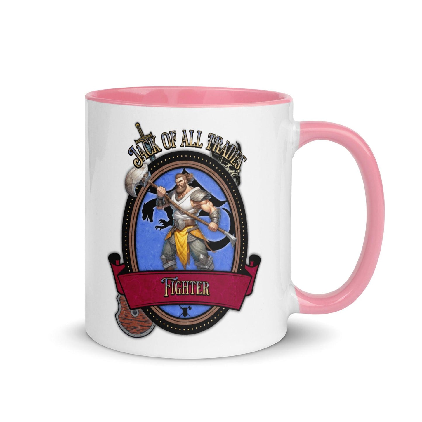 EYNA Emporium - "Jack of All Trades" Fighter Two-Toned Color Mug