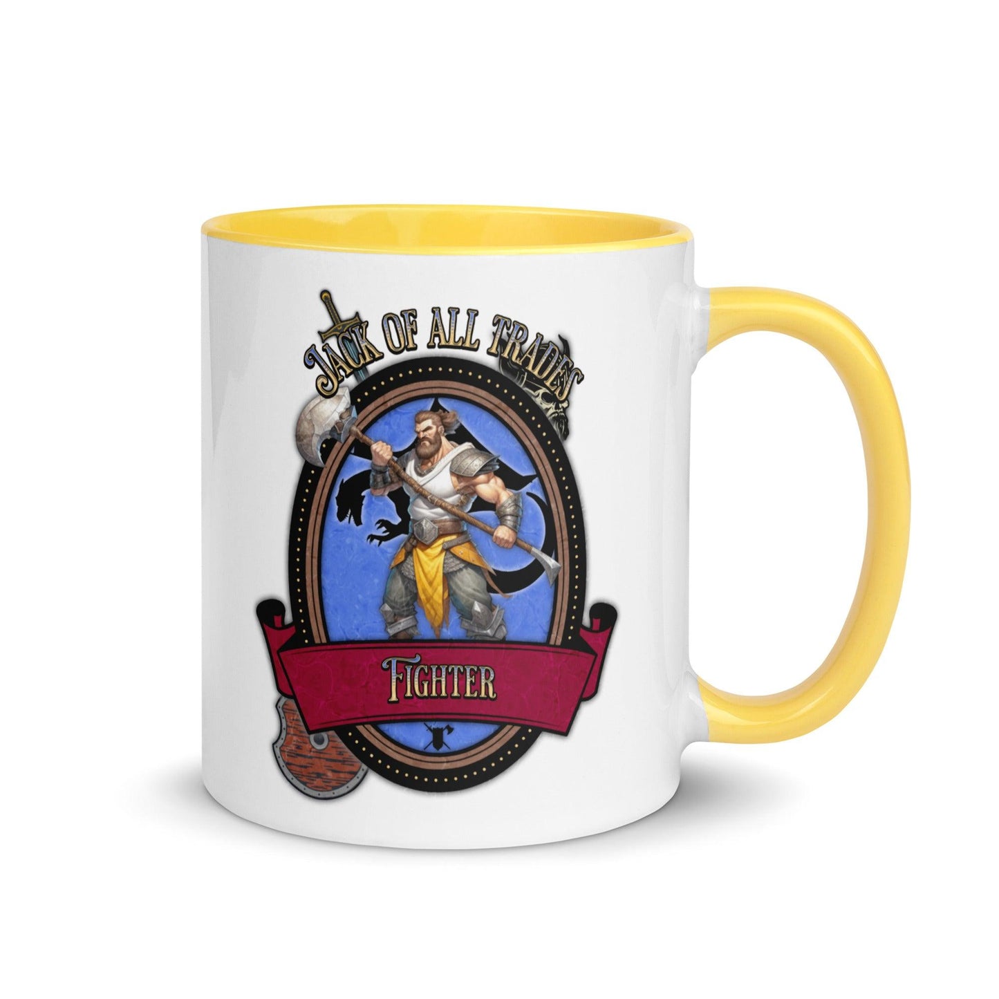 EYNA Emporium - "Jack of All Trades" Fighter Two-Toned Color Mug