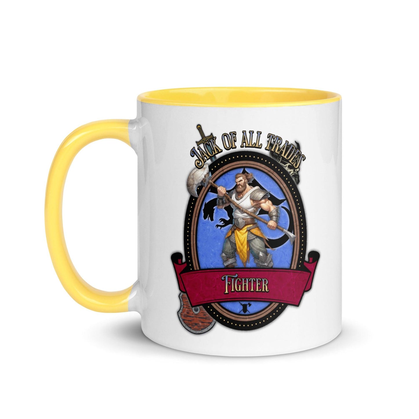 EYNA Emporium - "Jack of All Trades" Fighter Two-Toned Color Mug