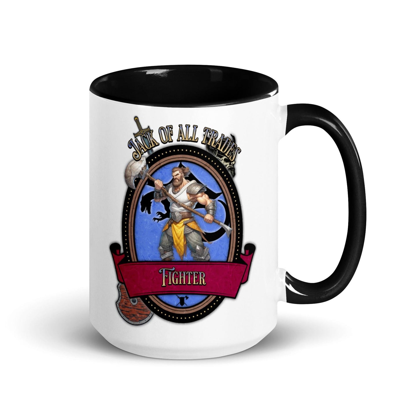 EYNA Emporium - "Jack of All Trades" Fighter Two-Toned Color Mug