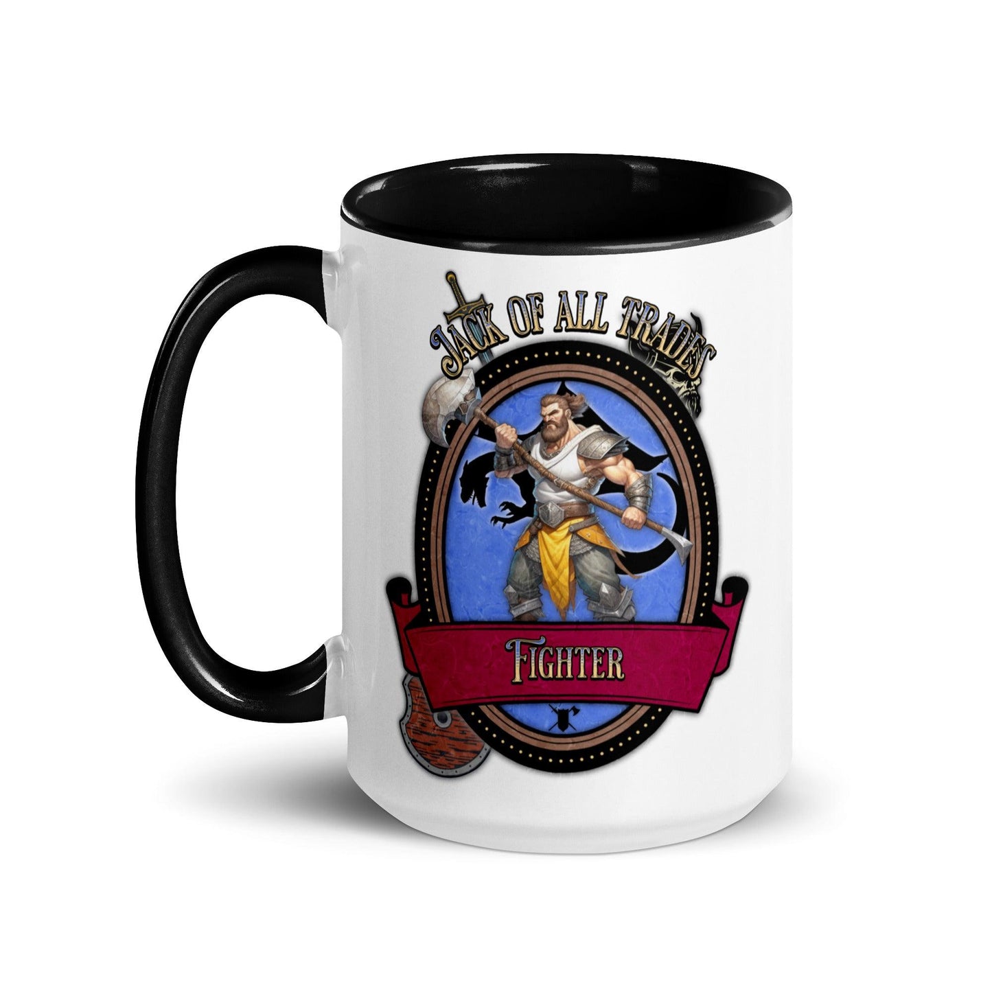 EYNA Emporium - "Jack of All Trades" Fighter Two-Toned Color Mug