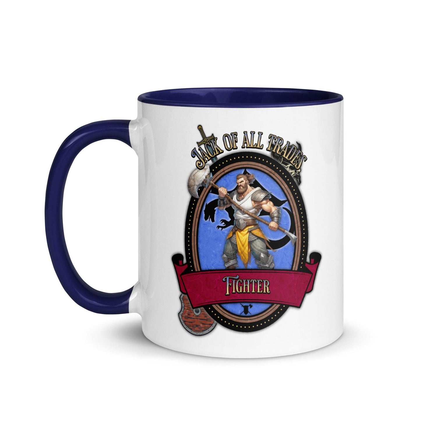 EYNA Emporium - "Jack of All Trades" Fighter Two-Toned Color Mug