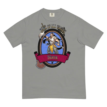 EYNA Emporium - "Jack of All Trades" Fighter Unisex Heavyweight T-Shirt