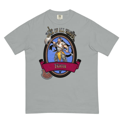 EYNA Emporium - "Jack of All Trades" Fighter Unisex Heavyweight T-Shirt