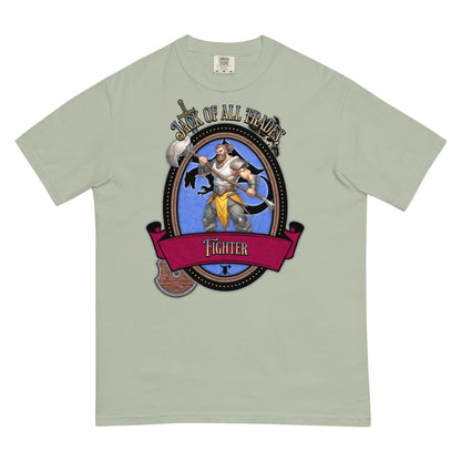 EYNA Emporium - "Jack of All Trades" Fighter Unisex Heavyweight T-Shirt