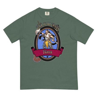 EYNA Emporium - "Jack of All Trades" Fighter Unisex Heavyweight T-Shirt