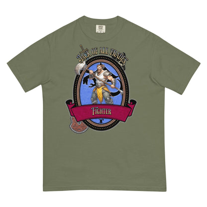 EYNA Emporium - "Jack of All Trades" Fighter Unisex Heavyweight T-Shirt