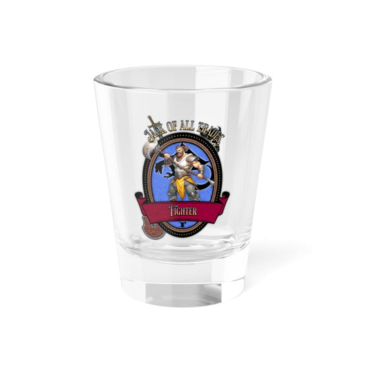 EYNA Emporium - "Jack of All Trades" Shot Glass - Fighter