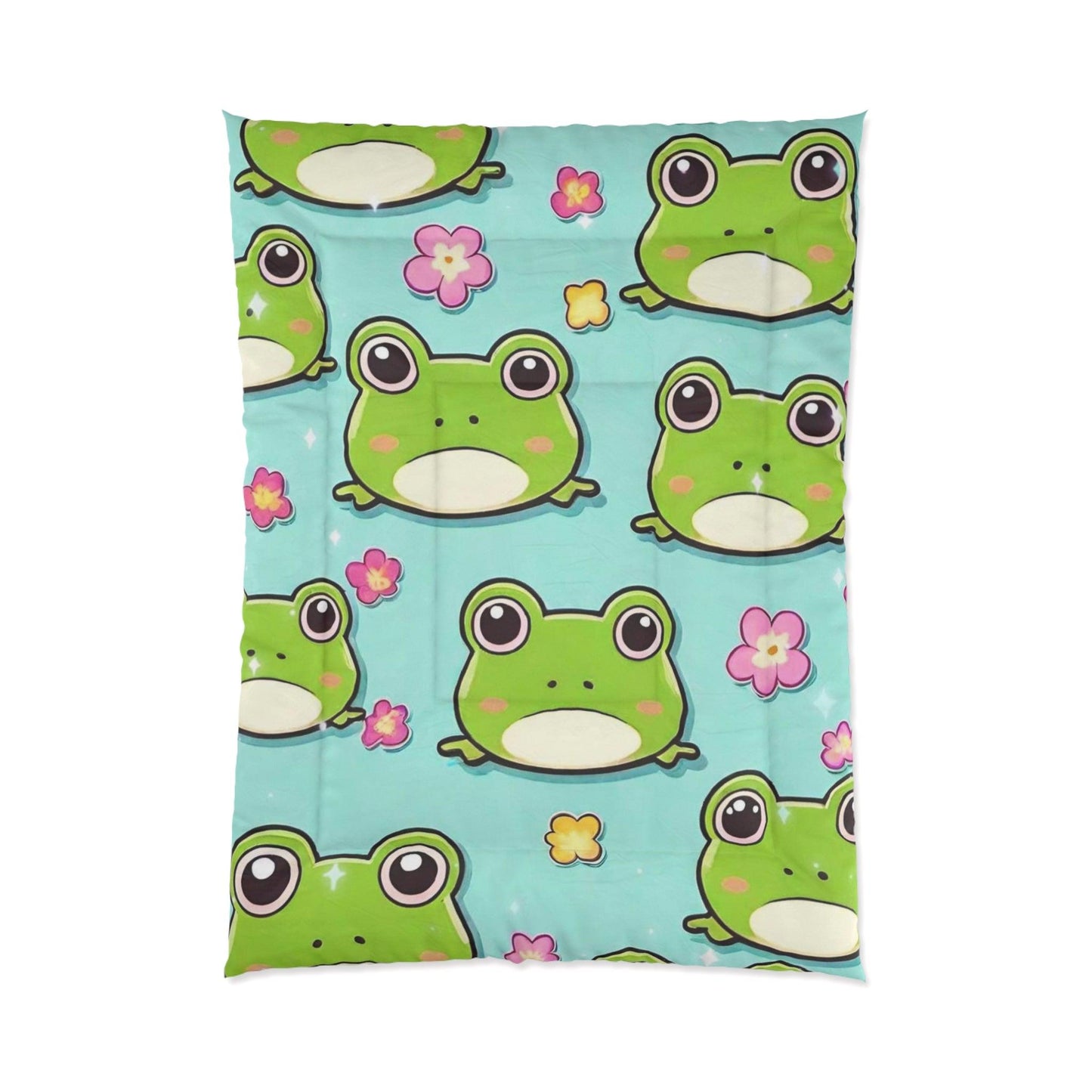 EYNA Emporium - "Kawaii Love Frog" Comforter