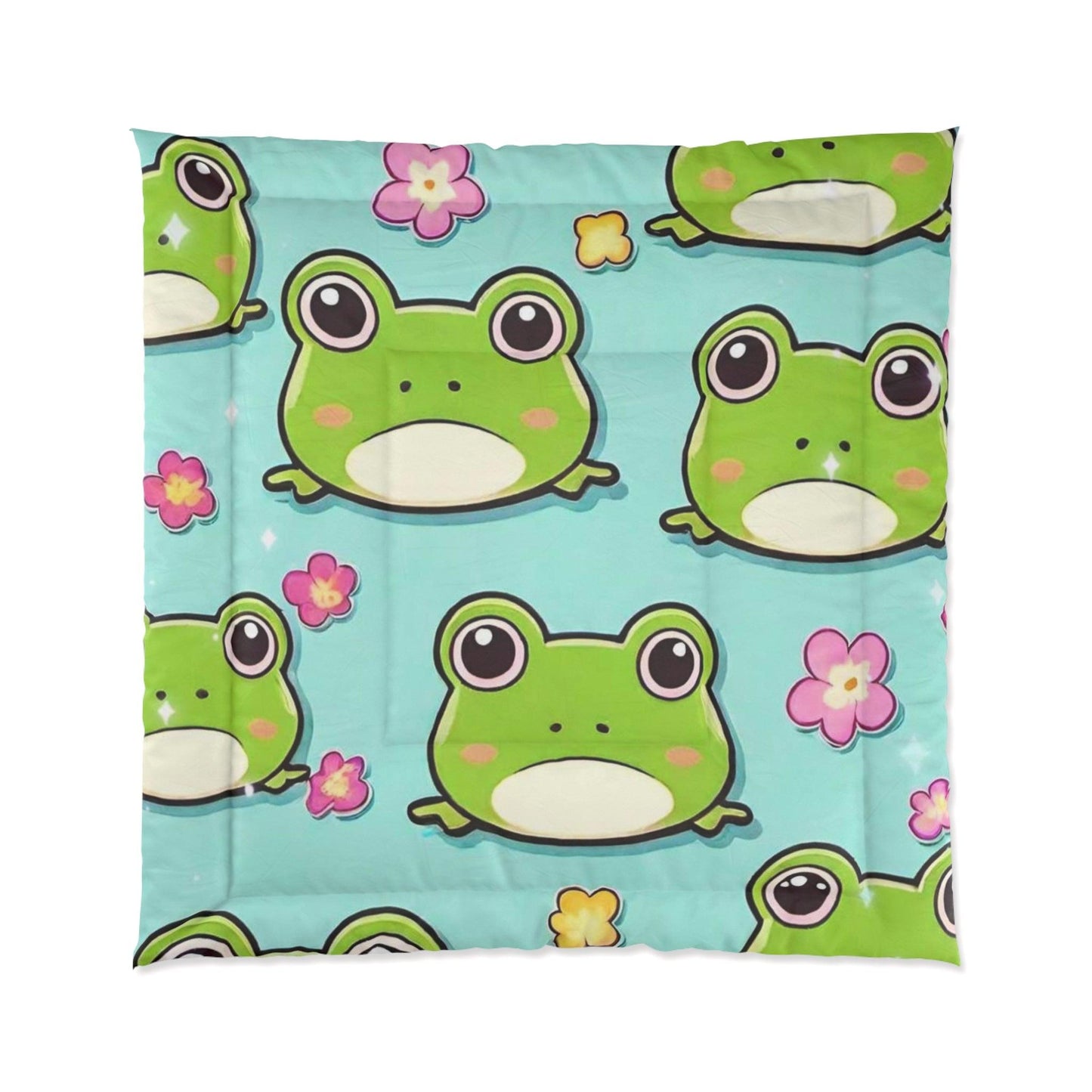 EYNA Emporium - "Kawaii Love Frog" Comforter