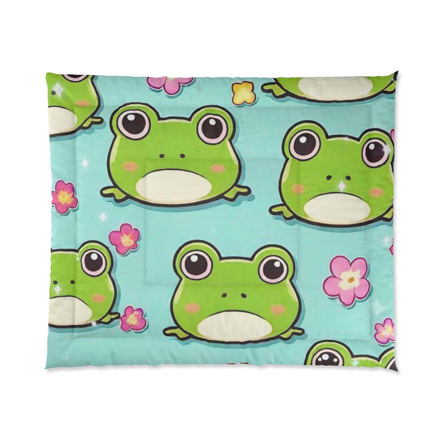 EYNA Emporium - "Kawaii Love Frog" Comforter