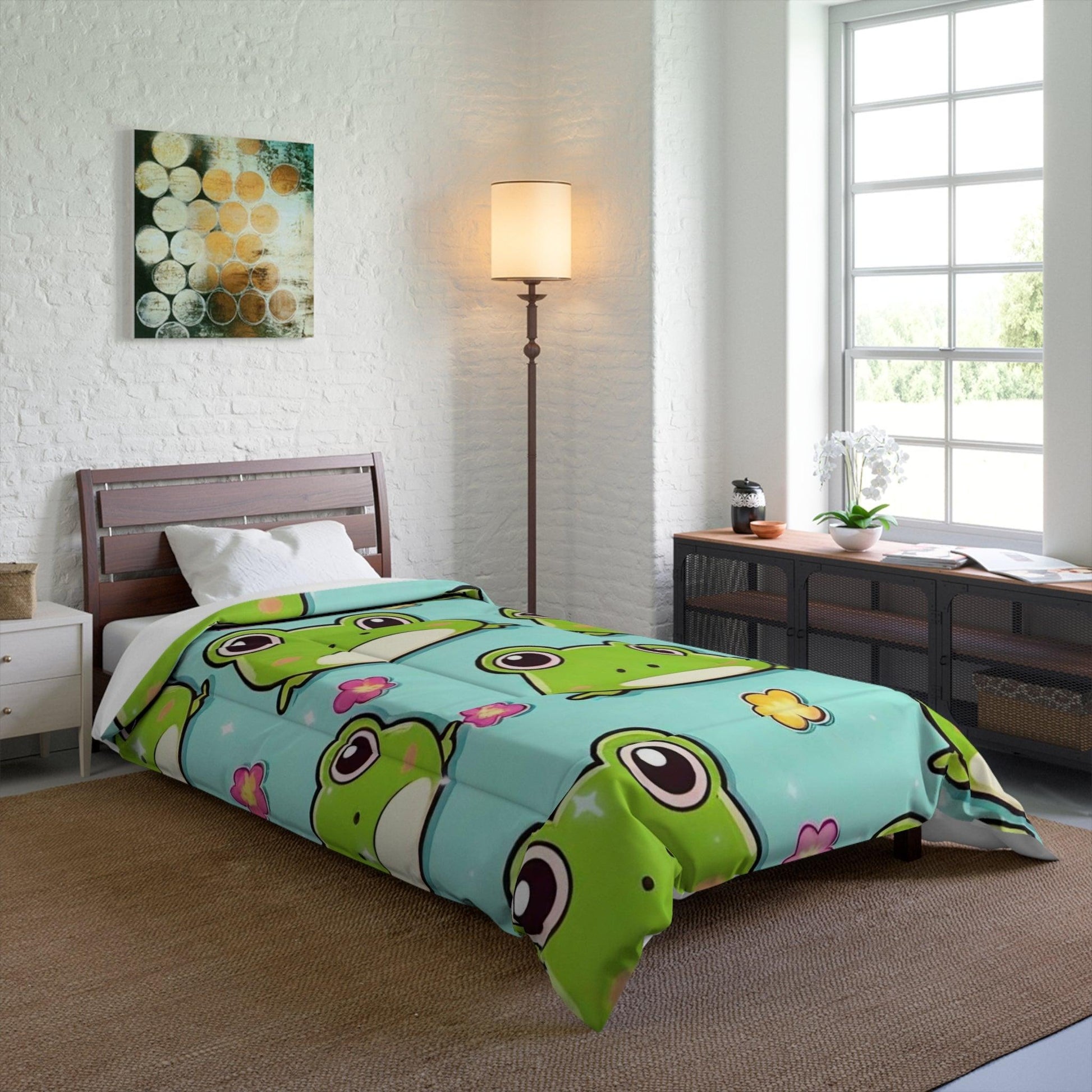 EYNA Emporium - "Kawaii Love Frog" Comforter