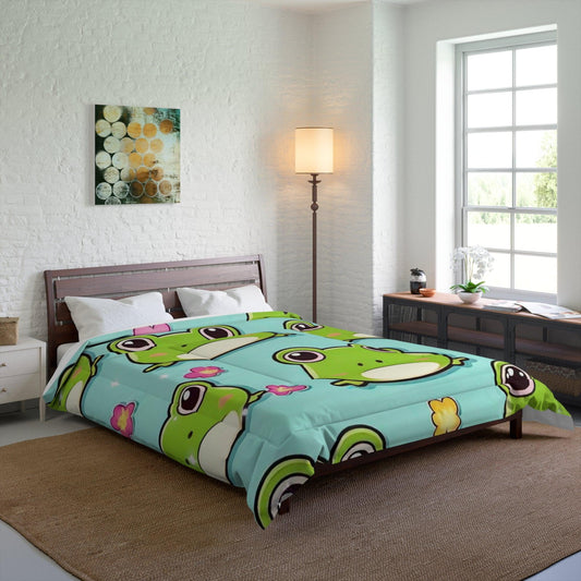 EYNA Emporium - "Kawaii Love Frog" Comforter