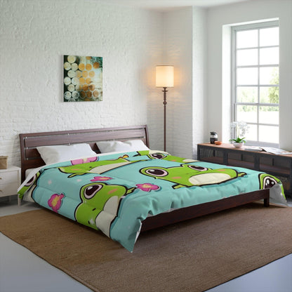 EYNA Emporium - "Kawaii Love Frog" Comforter