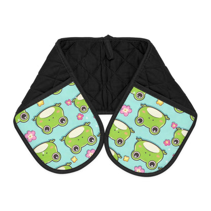 EYNA Emporium - "Kawaii Love Frog" Oven Mitts