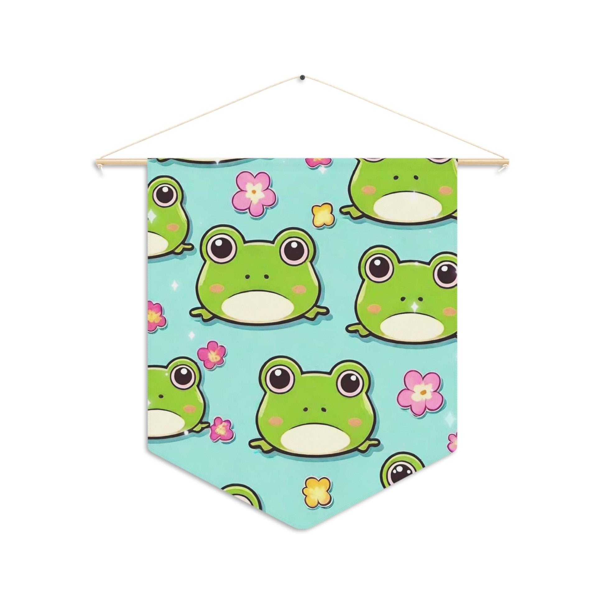 EYNA Emporium - "Kawaii Love Frog" Pennant