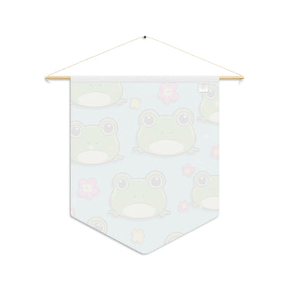 EYNA Emporium - "Kawaii Love Frog" Pennant