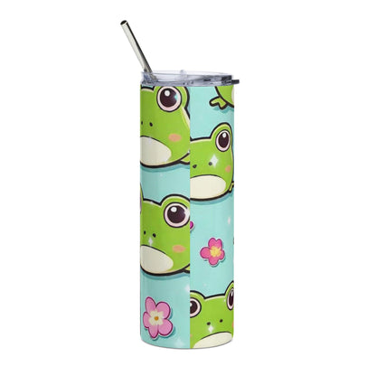 EYNA Emporium - "Kawaii Love Frog" Stainless Steel Tumbler