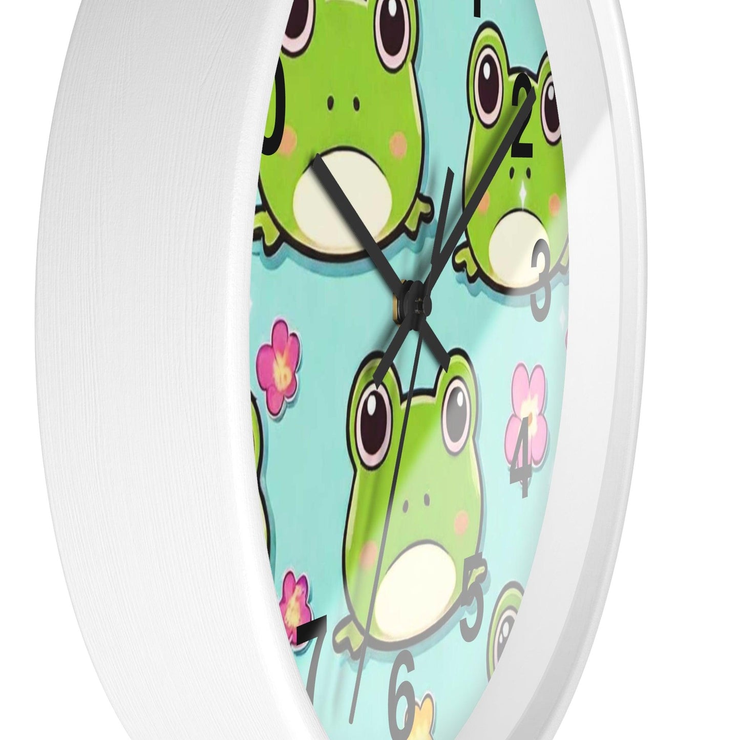 EYNA Emporium - "Kawaii Love Frog" Wall Clock