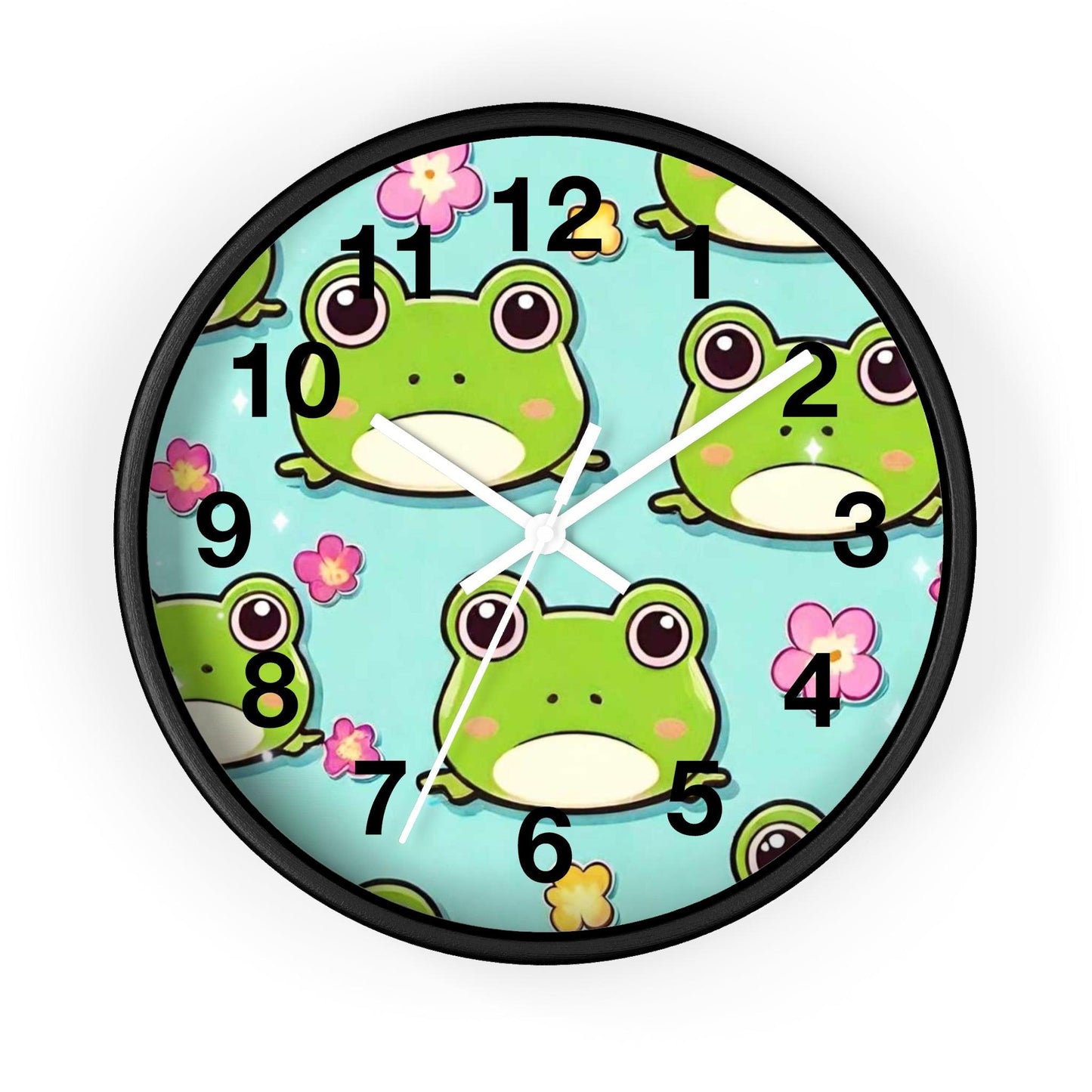 EYNA Emporium - "Kawaii Love Frog" Wall Clock