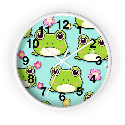 EYNA Emporium - "Kawaii Love Frog" Wall Clock