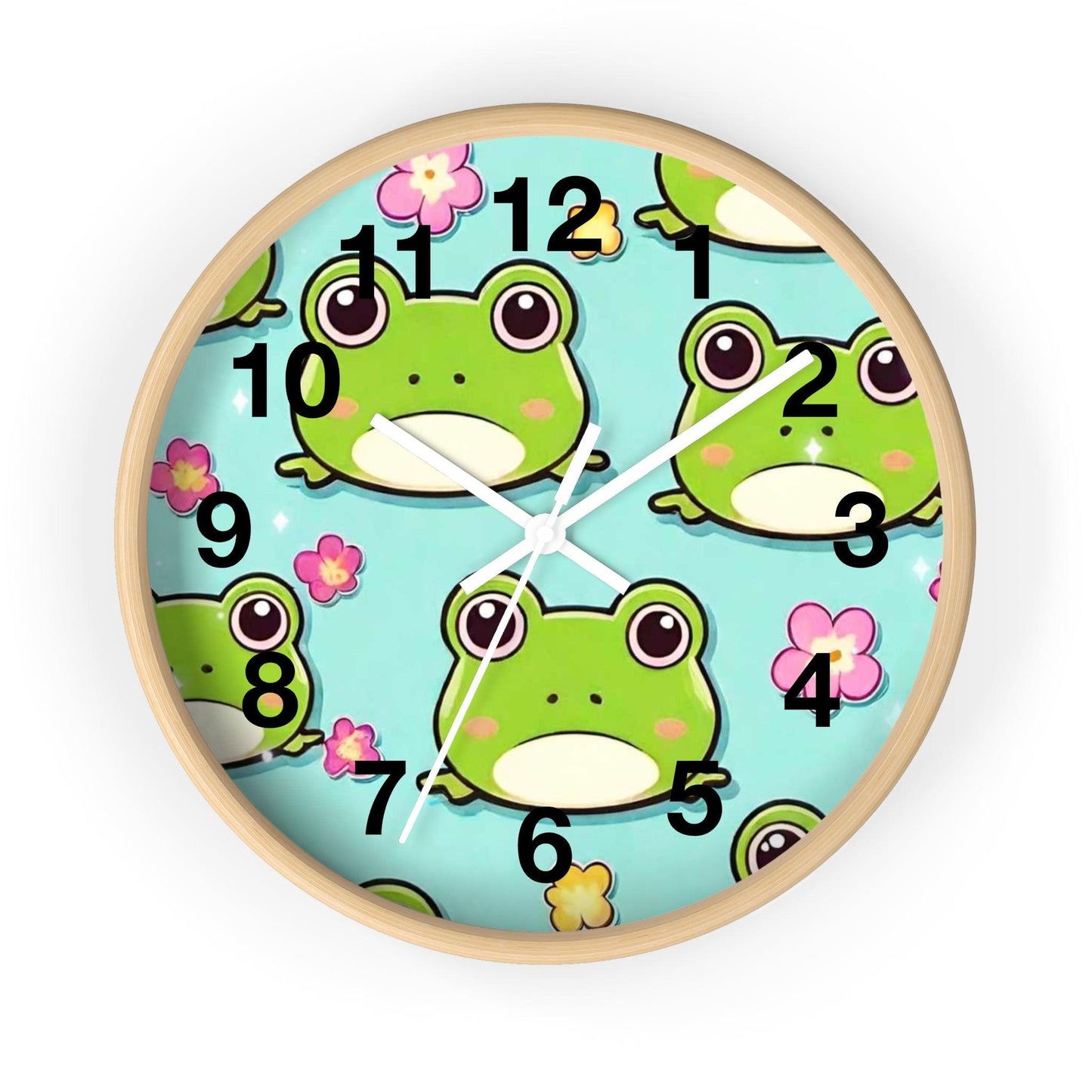 EYNA Emporium - "Kawaii Love Frog" Wall Clock