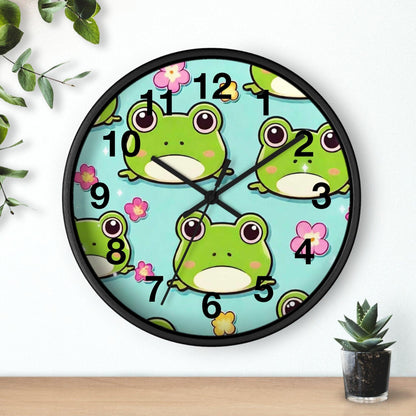 EYNA Emporium - "Kawaii Love Frog" Wall Clock