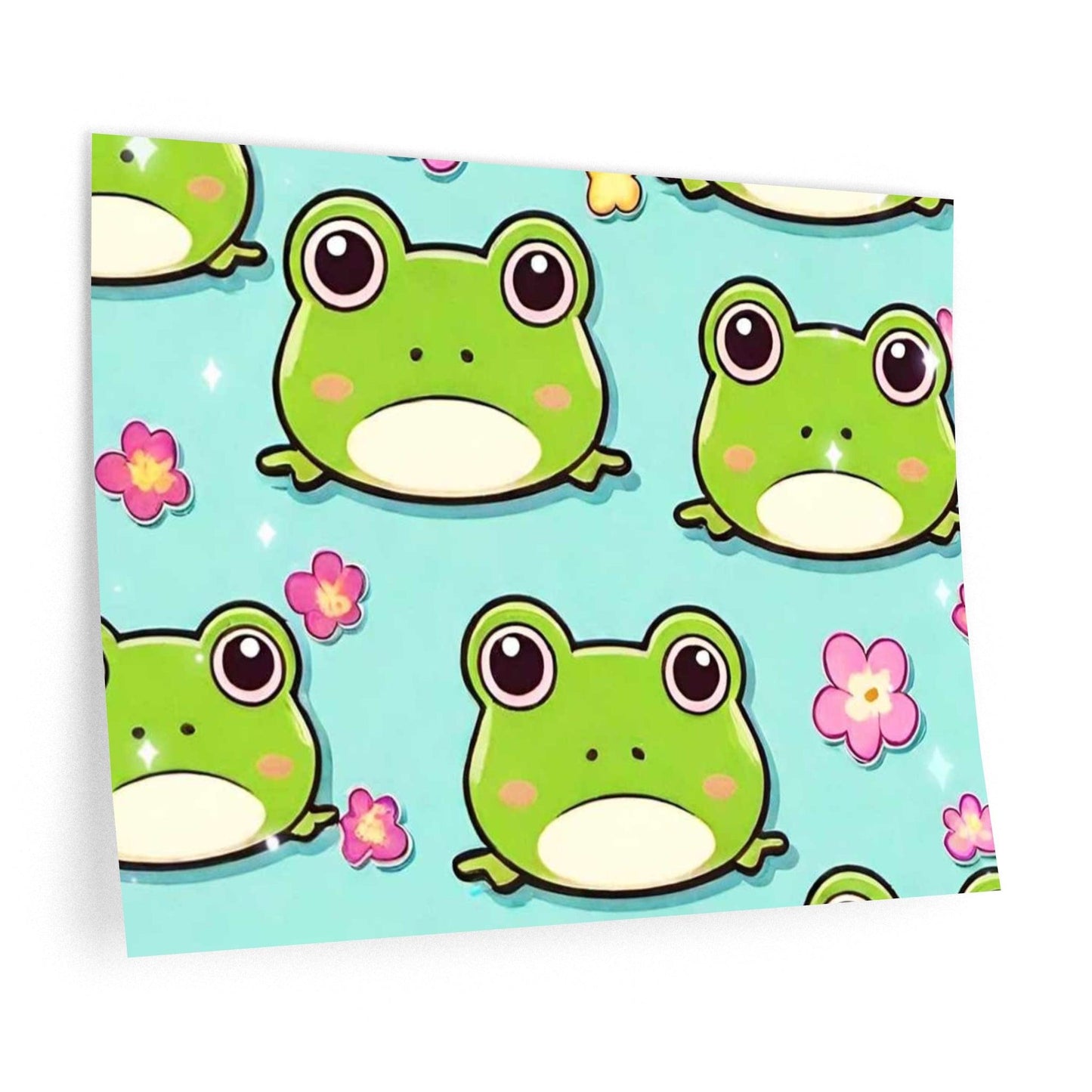 EYNA Emporium - "Kawaii Love Frog" Wall Decals