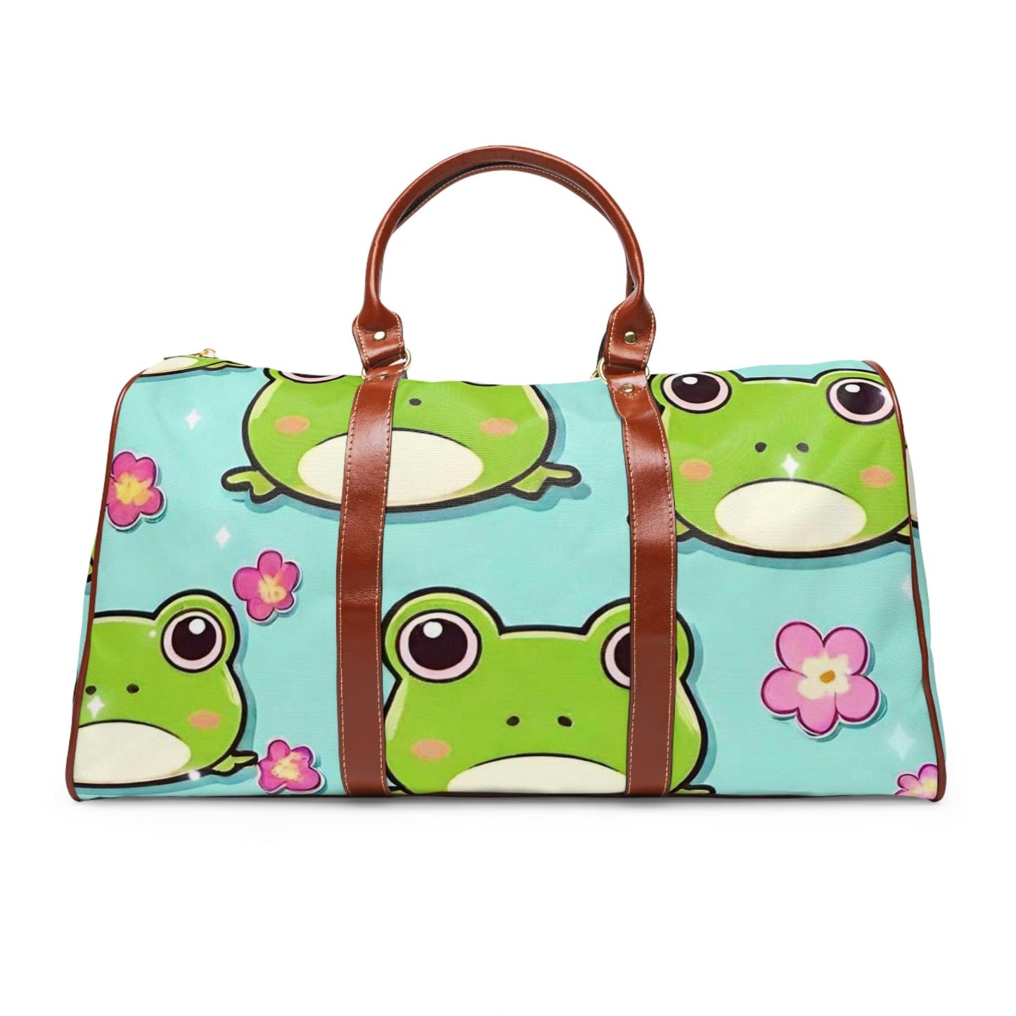 EYNA Emporium - "Kawaii Love Frog" Waterproof Travel Bag