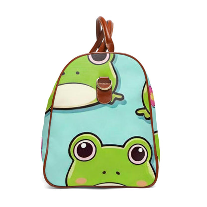 EYNA Emporium - "Kawaii Love Frog" Waterproof Travel Bag