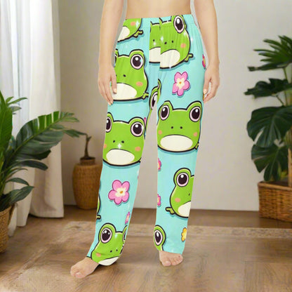 EYNA Emporium - "Kawaii Love Frog" Women's Pajama Pants