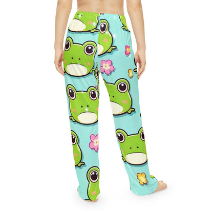 EYNA Emporium - "Kawaii Love Frog" Women's Pajama Pants