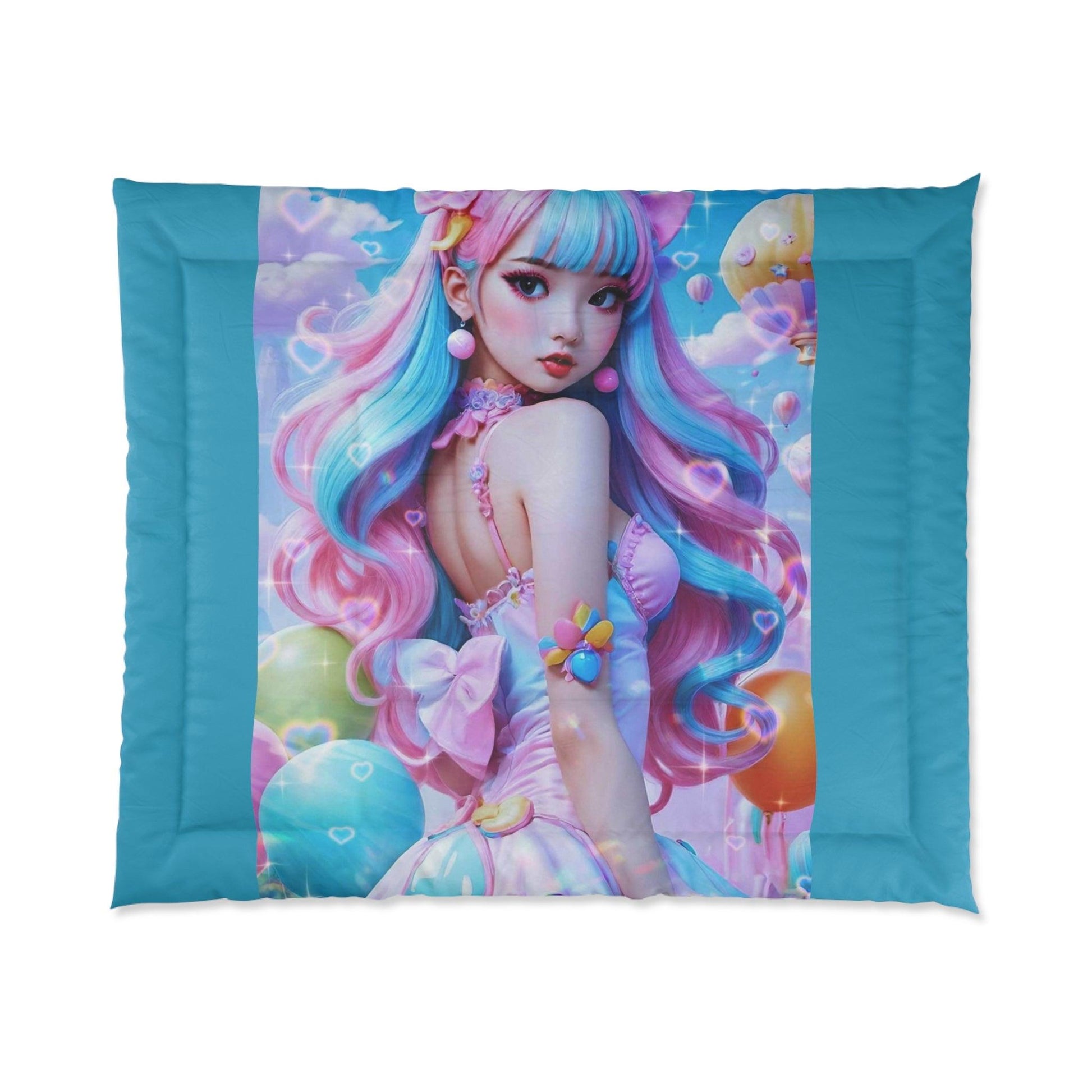 EYNA Emporium - "Kawaii Shimmering Cutie" Comforter