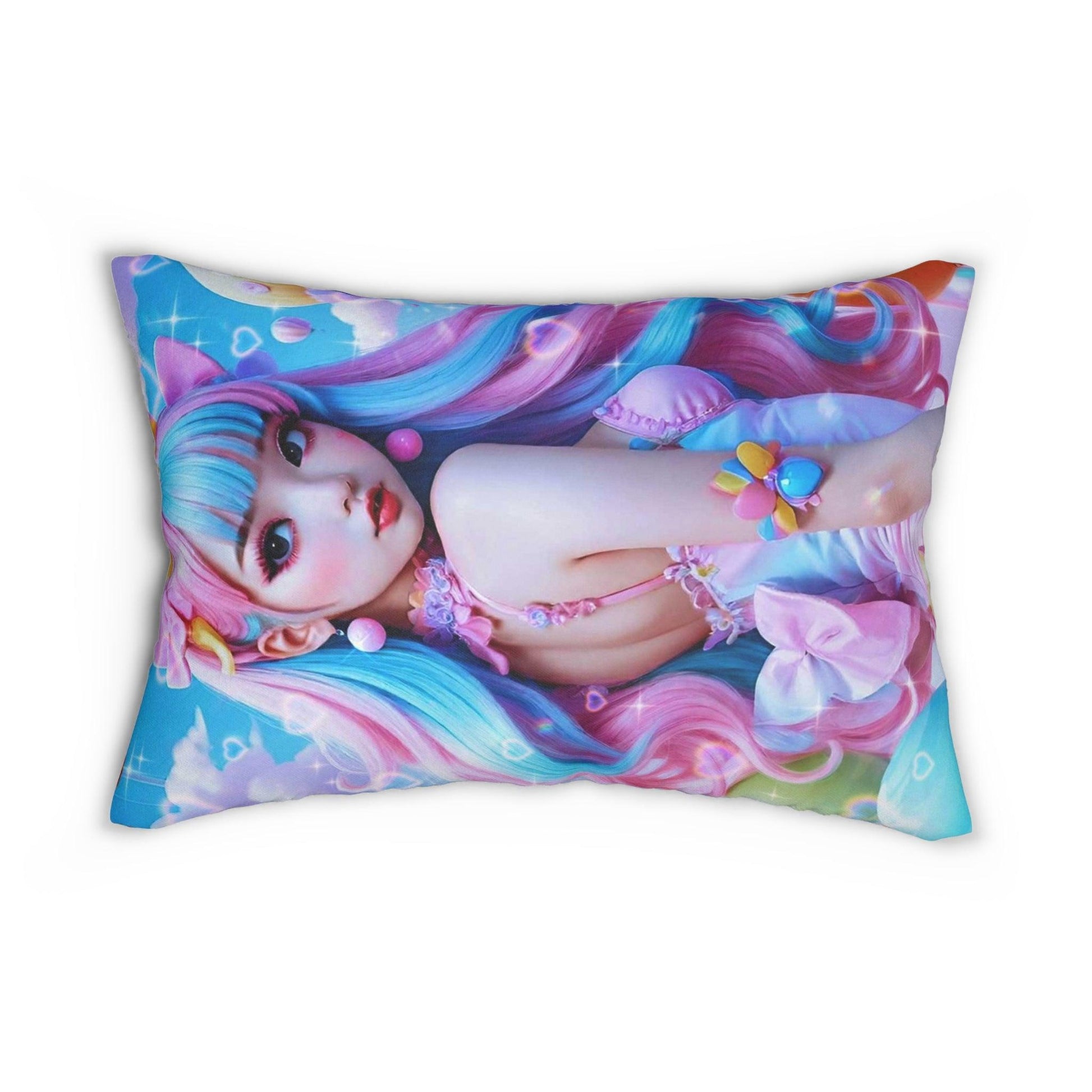 EYNA Emporium - "Kawaii Shimmering Cutie" Lumbar Pillow