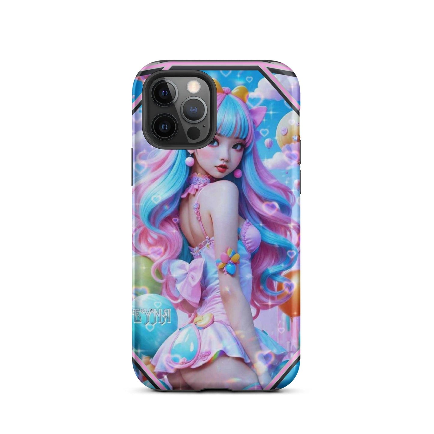 EYNA Emporium - "Kawaii Shimmering Cutie" Tough Case for iPhone® - Dual Layer Protection