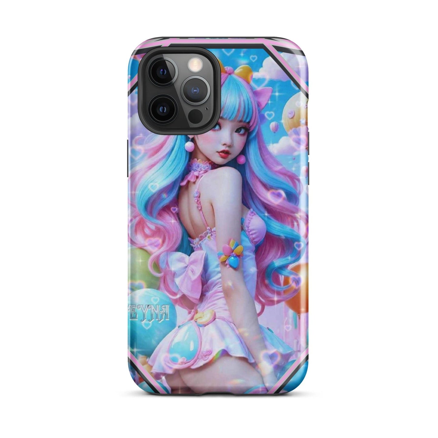 EYNA Emporium - "Kawaii Shimmering Cutie" Tough Case for iPhone® - Dual Layer Protection